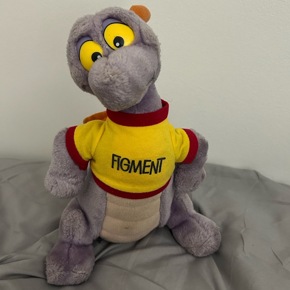 Disney Parks RARE Figment original 1982 Plush